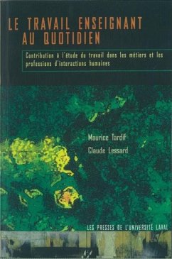 Cover Le travail enseignant au quotidien (eBook, PDF)