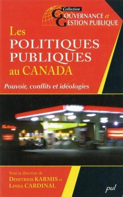 Cover Les politiques publiques au Canada (eBook, PDF)