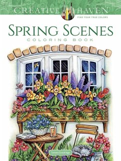 Creative Haven Spring Scenes Coloring Book - Goodridge, Teresa