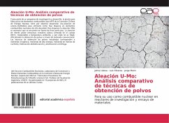 Aleación U-Mo: Análisis comparativo de técnicas de obtención de polvos - Lisboa, Jaime;Olivares, Luis;Marín, Jorge