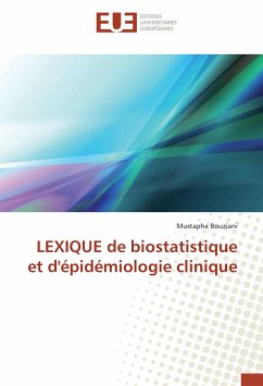 LEXIQUE de biostatistique et d'épidémiologie clinique Cover LEXIQUE de biostatistique et d'épidémiologie clinique