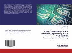 Role of Annealing on the Interface Engineering in Ge MOS devices - T. V., Rajesh;S. V., Jagadeesh Chandra;Ch, V. V. Ramana