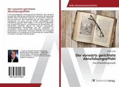 Cover Der vorwärts gerichtete Abrufübungseffekt