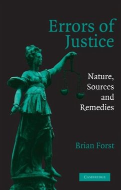 Errors of Justice (eBook, PDF) - Forst, Brian