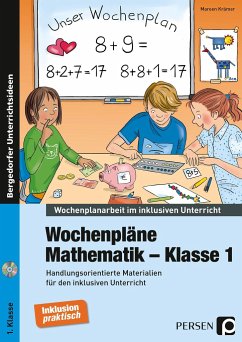Wochenpläne Mathematik - Klasse 1 - Krämer, Mareen