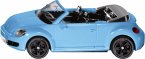 SIKU 1505 - VW The Beetle Cabrio, hellblau, Metall/Kunststoff
