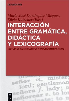 Cover Interacción entre gramática, didáctica y lexicografía (eBook, PDF)