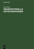 Mehrkriterielle Entscheidungen (eBook, PDF)