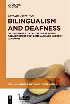 Bilingualism and Deafness (eBook, ePUB) - Plaza-Pust, Carolina