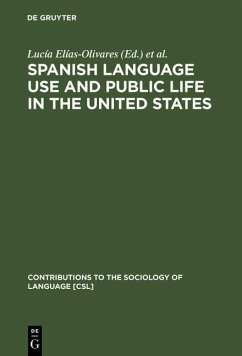 Cover Spanish Language Use and Public Life in the United States (eBook, PDF)