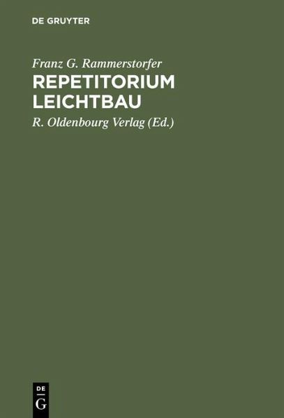 Repetitorium Leichtbau (eBook, PDF) Repetitorium Leichtbau (eBook, PDF)