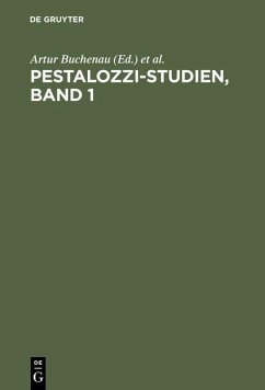 Pestalozzi-Studien, Band 1 (eBook, PDF)