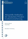 Aktuarielle Methoden der deutschen Privaten Krankenversicherung (eBook, PDF)