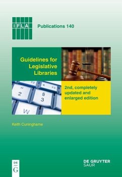 Guidelines for Legislative Libraries (eBook, PDF)
