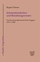 Informationskultur und Beziehungswissen (eBook, PDF) - Dauser, Regina