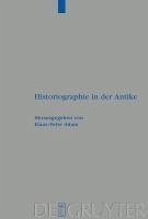 Historiographie in der Antike (eBook, PDF)