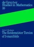 The Reidemeister Torsion of 3-Manifolds (eBook, PDF)