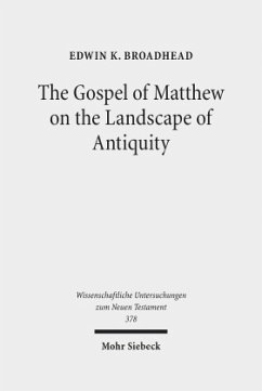 Cover The Gospel of Matthew on the Landscape of Antiquity