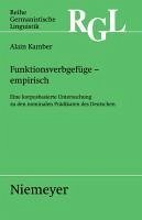 Funktionsverbgefüge - empirisch (eBook, PDF) - Kamber, Alain