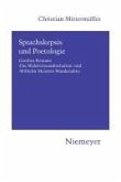 Sprachskepsis und Poetologie (eBook, PDF)