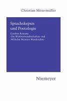Cover Sprachskepsis und Poetologie (eBook, PDF)