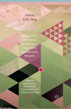 Herbert Scarf's Contributions to Economics, Game Theory and Operations Research (eBook, PDF)