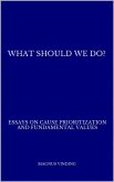 What Should We Do?: Essays on Cause Prioritization and Fundamental Values (eBook, ePUB)
