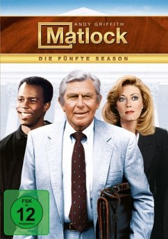 Matlock - Season 5 DVD-Box - Andy Griffith,Nancy Stafford,Clarence Gilyard,...