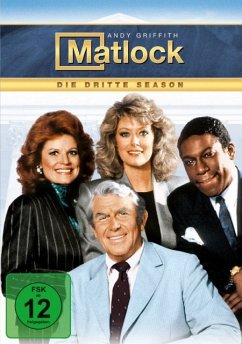 Matlock - Season 3 DVD-Box - Andy Griffith,Nancy Stafford,Kene Holliday