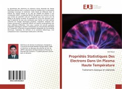 Propriétés Statistiques Des Electrons Dans Un Plasma Haute Température - Douis, Saïd