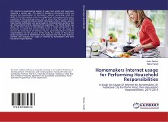 Homemakers Internet usage for Performing Household Responsibilities