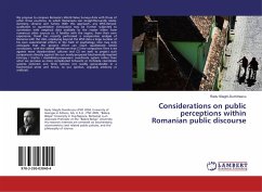 Considerations on public perceptions within Romanian public discourse - Silaghi-Dumitrescu, Radu