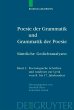 Poesie der Grammatik und Grammatik der... - Bild 1