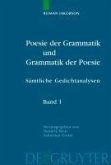 Poesie der Grammatik und Grammatik der Poesie (eBook, PDF)