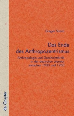 Das Ende des Anthropozentrismus (eBook, PDF) - Streim, Gregor