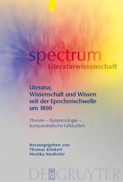 Literatur, Wissenschaft und Wissen seit der Epochenschwelle um 1800 (eBook, PDF)