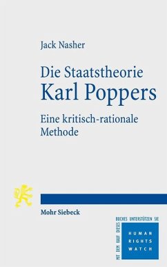 Die Staatstheorie Karl Poppers - Nasher-Awakemian, Jack G. O.