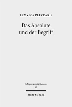 Cover Das Absolute und der Begriff