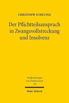 Der Pflichtteilsanspruch in Zwangsvollstreckung und Insolvenz - Scheuing, Christoph