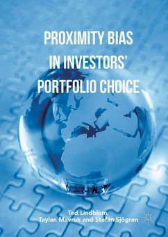 Proximity Bias in Investors¿ Portfolio Choice - Lindblom, Ted;Mavruk, Taylan;Sjögren, Stefan
