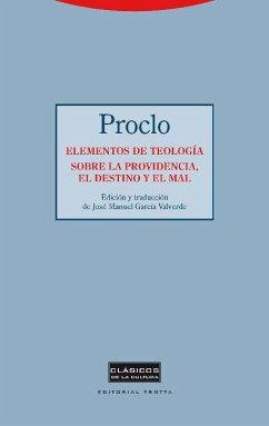 Elementos de teología. Sobre la providencia, el destino y el