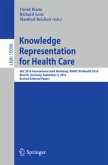 Knowledge Representation for Health Care