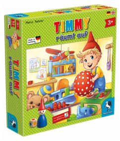 Pegasus 66017G - Timmy räumt auf, Aufräum-Spiel, Kinderspiel