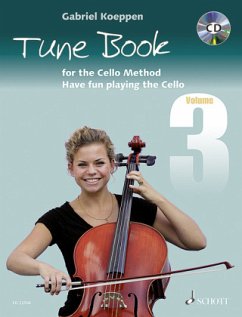 Cello Method, Tune Book, 1-3 Violoncellos, w. Audio-CD - Koeppen, Gabriel