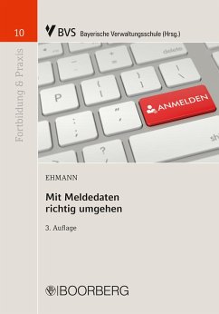 Mit Meldedaten richtig umgehen (eBook, PDF) - Ehmann, Eugen