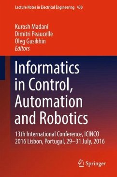 Informatics in Control, Automation and Robotics