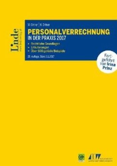 Personalverrechnung in der Praxis 2017 (f. Österreich) - Prinz, Irina