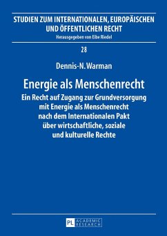 Energie als Menschenrecht - Warman, Dennis-N.