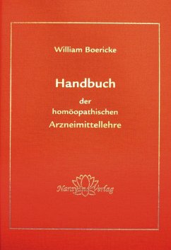 Handbuch der homöopatischen Arzneimittellehre (eBook, ePUB) - Boericke, William