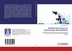 Barbiturate Esters as Intravenous Anaesthetics